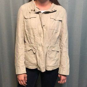 Tan lightweight jacket